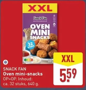 Aanbieding: Oven mini-snacks