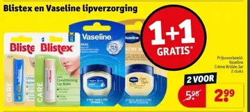 Aanbieding: Blistex en Vaseline lipverzorging