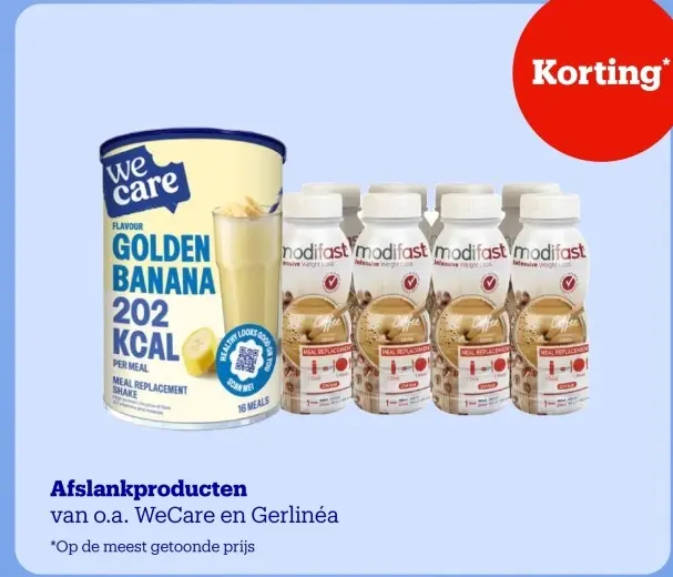 Promotie: Afslankproducten