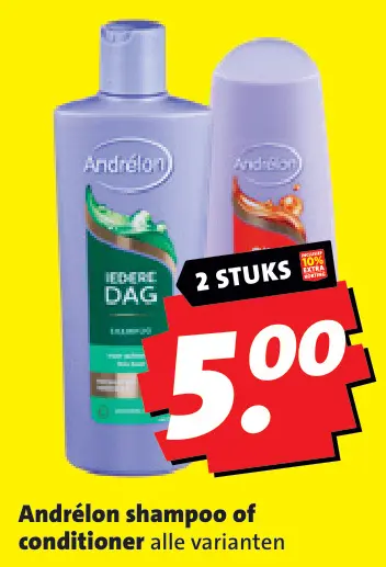Aanbieding: Shampoo of conditioner
