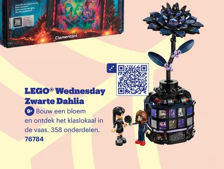 Aanbieding: LEGO® Wednesday Zwarte Dahlia