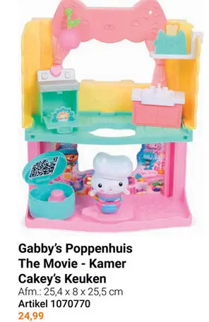 Aanbieding: Gabby's Poppenhuis The Movie - Kamer Cakey's 