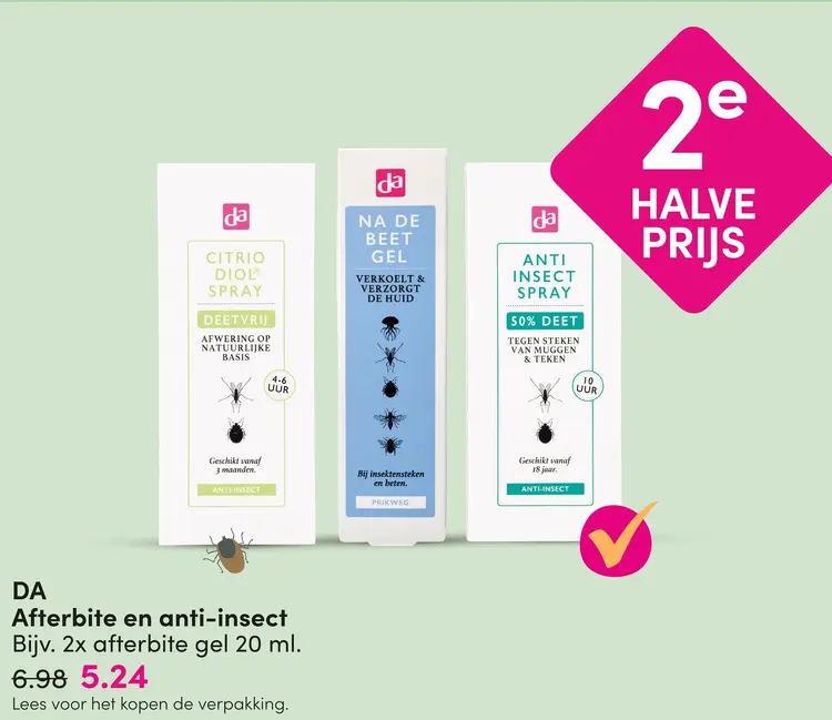 Aanbieding: Afterbite en anti-insect
