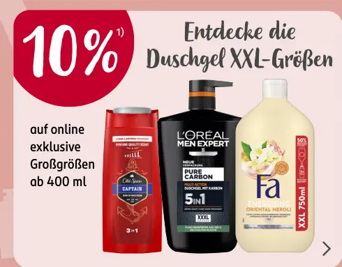 Aanbieding: Duschgel XXL-Größen