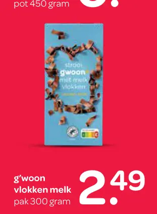 Aanbieding: vlokken melk