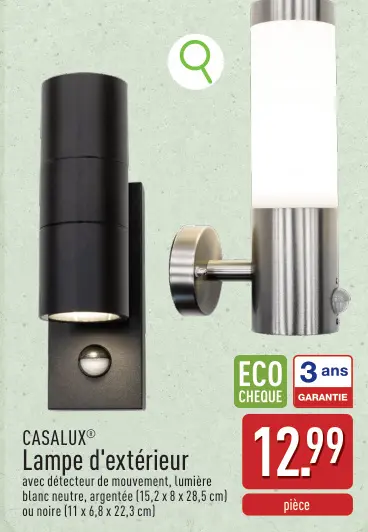 Offre: Lampe d'extérieur