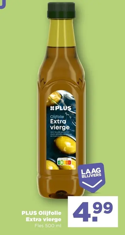 Aanbieding: PLUS Olijfolie Extra vierge
