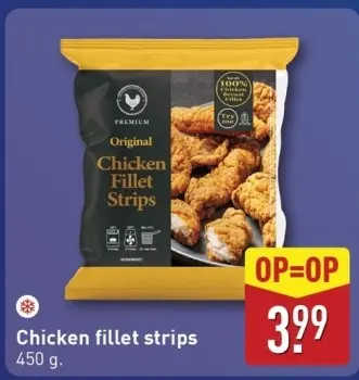 Aanbieding: Chicken fillet strips