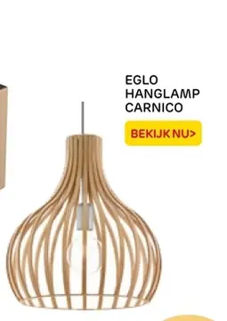 Aanbieding: EGLO HANGLAMP CARNICO