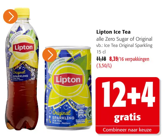 Promotie: Lipton Ice Tea