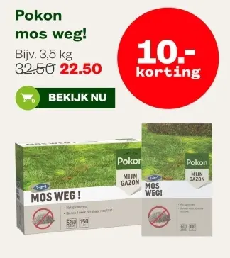 Aanbieding: Mos weg!