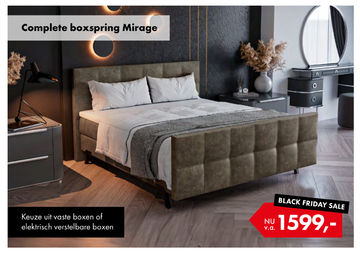 Aanbieding: Complete boxspring Mirage