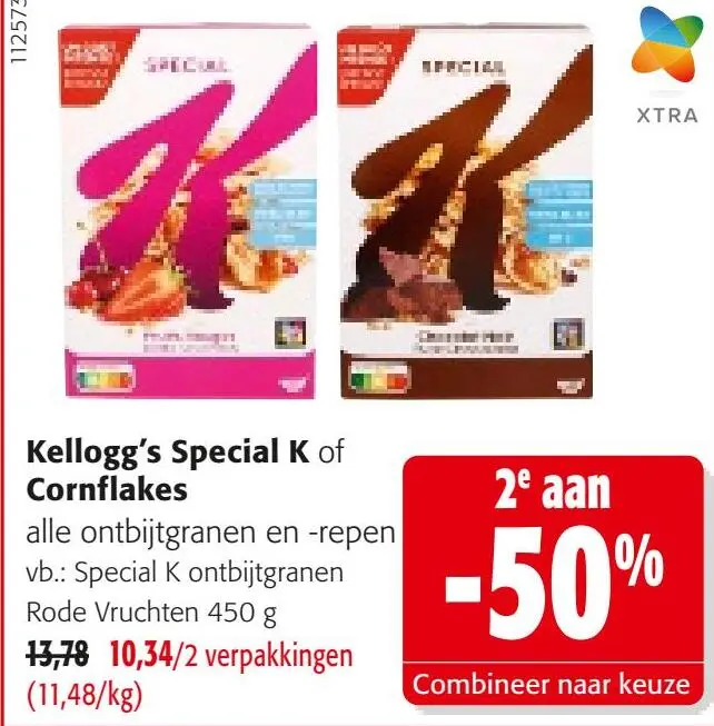 Promotie: Special K of Cornflakes