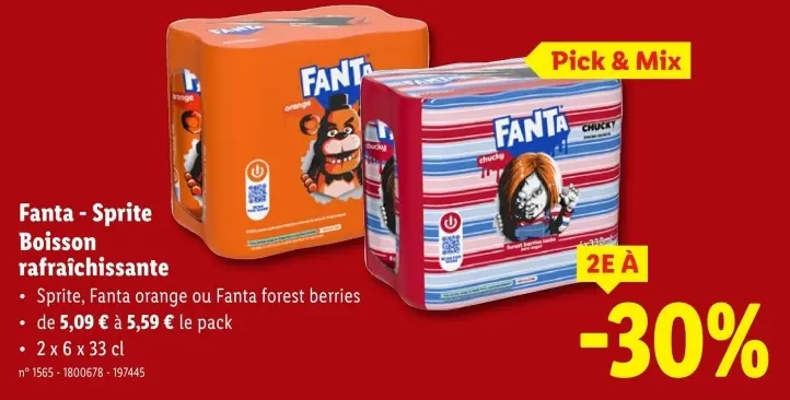 Offre: Boisson rafraîchissante