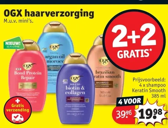 Promotie: OGX haarverzorging