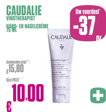 Aanbieding: CAUDALIE VINOTHERAPIST HAND- EN NAGELCRÈME