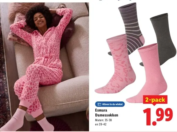 Aanbieding: Damessokken