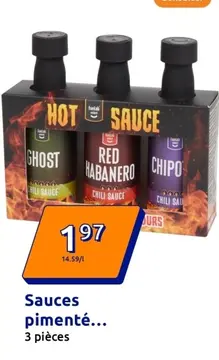 Offre: Sauces pimentees