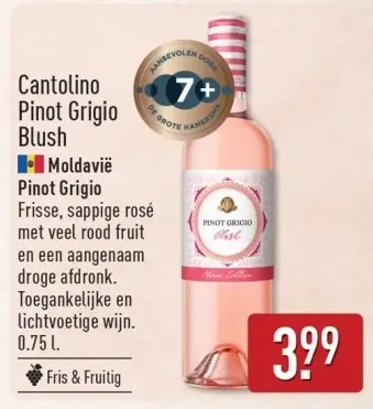 Aanbieding: Cantolino Pinot Grigio Blush