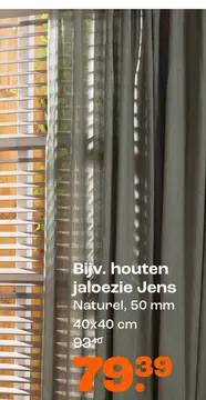 Aanbieding: Bijv. houten jaloezie Jens
