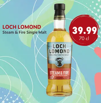 Aanbieding: Loch Lomond Steam & Fire