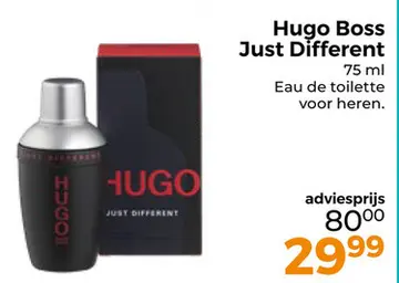 Aanbieding: Hugo Boss Just Different