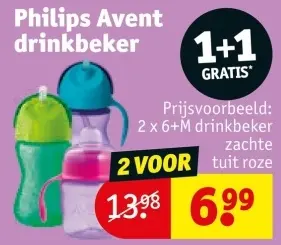 Promotie: Philips Avent drinkbeker