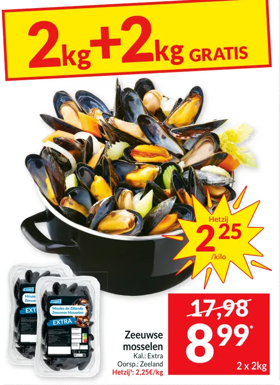 Promotie: Zeeuwse mosselen