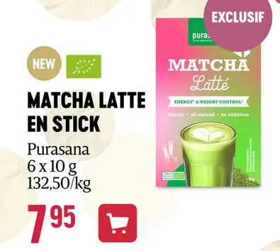 Offre: Matcha latte en stick