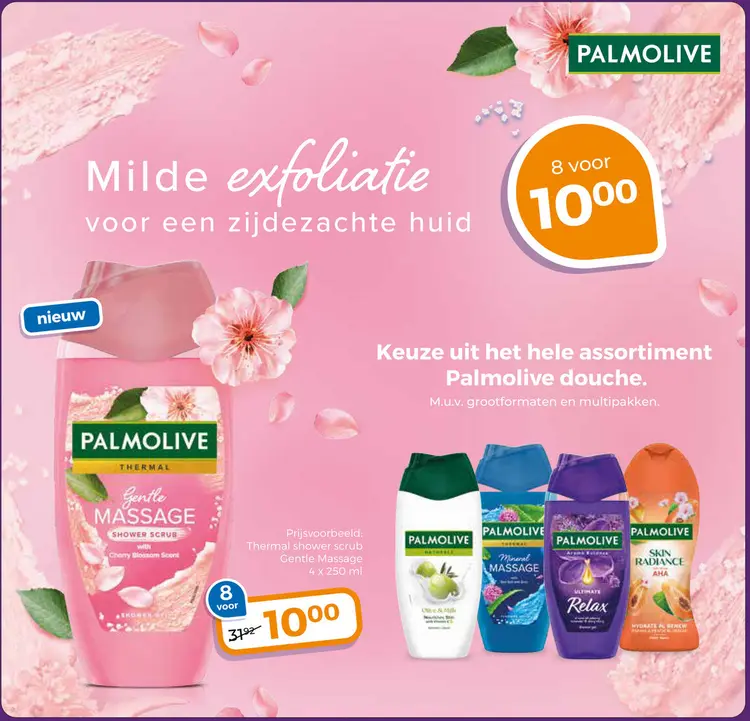 Aanbieding: Palmolive douche