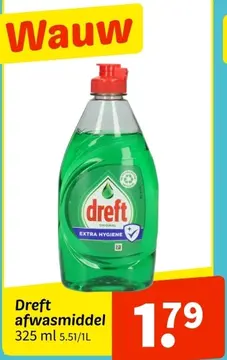 Aanbieding: Dreft afwasmiddel