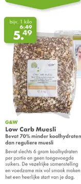 Aanbieding: Low Carb Muesli
