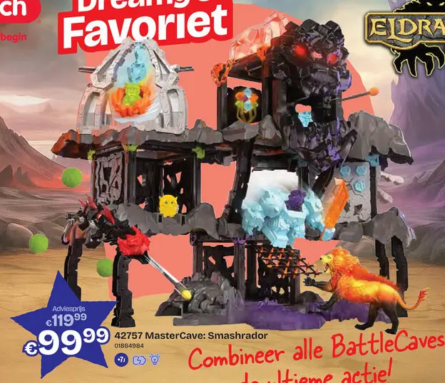 Aanbieding: Eldrador 42757 MasterCave: Smashrador