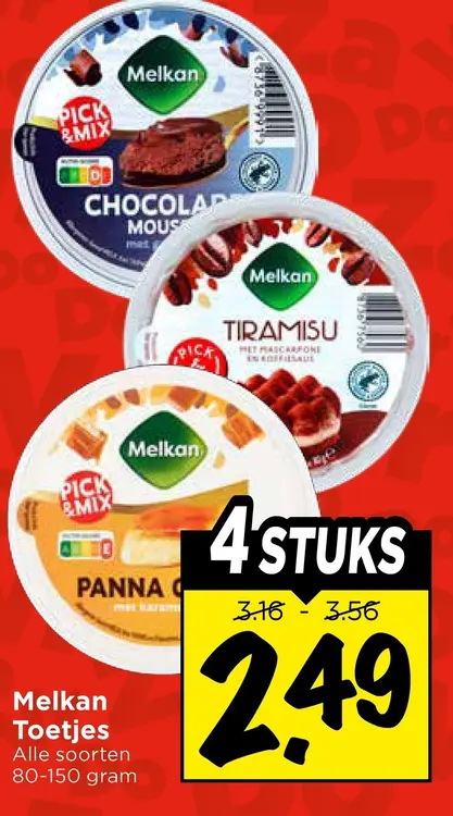 Aanbieding: Toetjes
