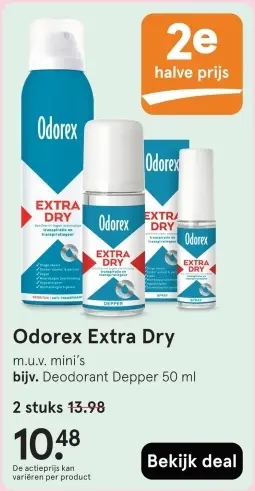 Aanbieding: Odorex Extra Dry