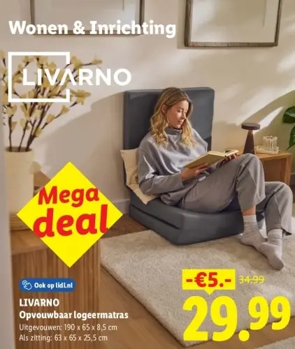Aanbieding: Opvouwbaar logeermatras