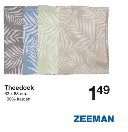 Promotie: Theedoek