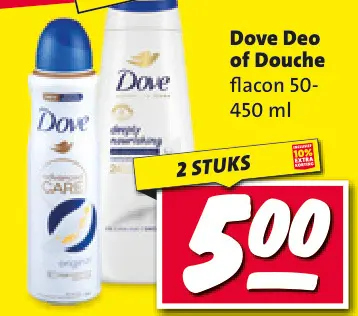 Aanbieding: Dove Deo of Douche