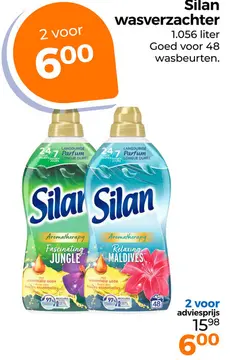 Aanbieding: Silan wasverzachter