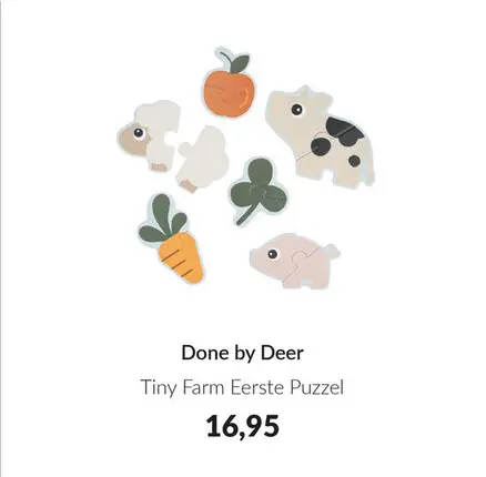 Aanbieding: Tiny Farm Eerste Puzzel