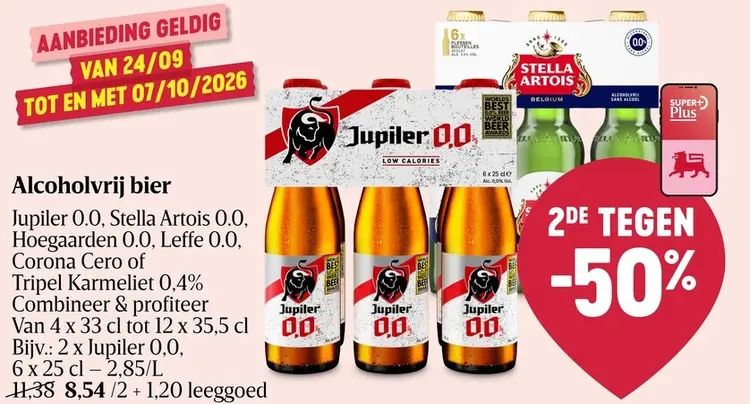 Promotie: Alcoholvrij bier