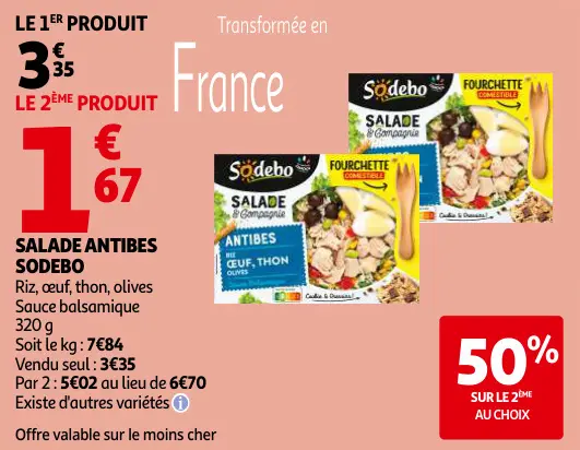 Promotie: Salade antibes