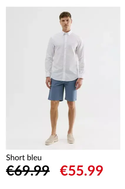 Offre: Short bleu