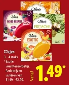 Aanbieding: IJsjes