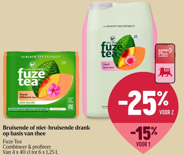 Promotie: Fuze Tea