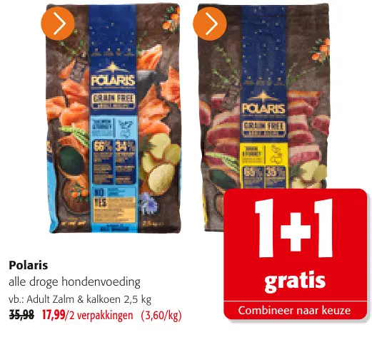 Promotie: alle droge hondenvoeding