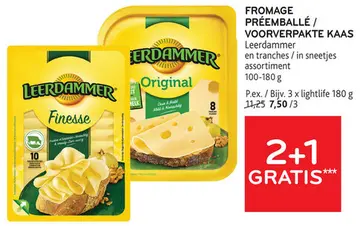 Offre: Fromage préemballé / Voorverpakte kaas