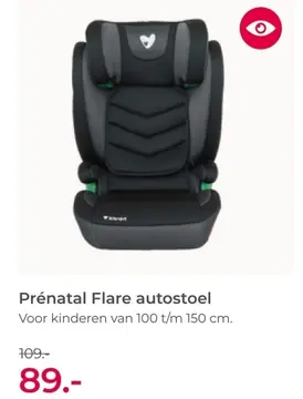 Aanbieding: Prénatal Flare autostoel