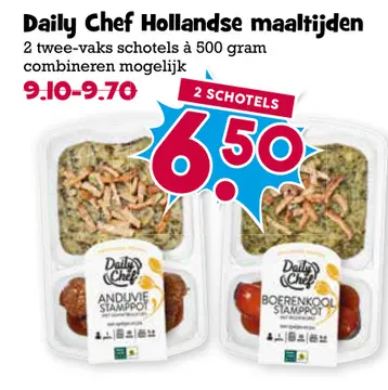 Aanbieding: Daily Chef Hollandse maaltijden