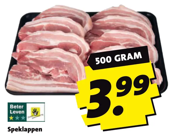 Aanbieding: Speklappen
